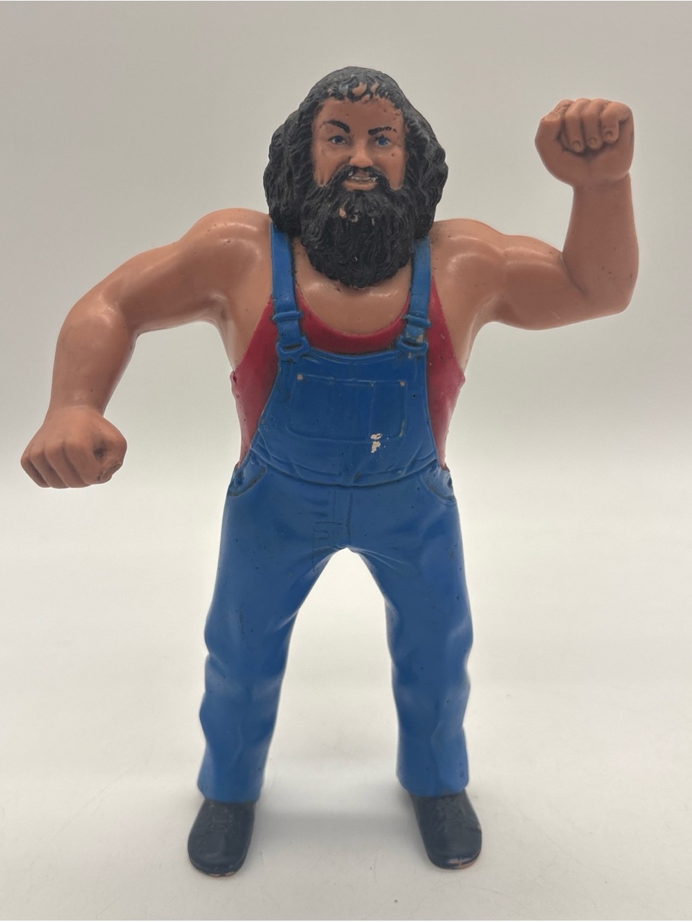 Vintage 1985 WWF Superstars Hillbilly Jim Titan Sports LJN Wrestling Figure 8”